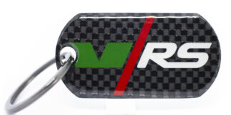 Škoda VRS Design Porte-Clé Carbone Keyring Keychain Carbon Original